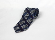 Vintage 1970s/70s Abstract Pattern Wide Neck Tie
