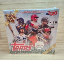 2020 Topps Holiday Factory Sealed Mega Box - 1 Relic, Auto or Auto/Relic Per Box