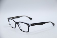 RAY-BAN RB 5169 2034 BLACK CLEAR AUTHENTIC FRAMES EYEGLASSES 54-16