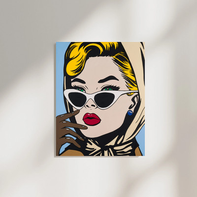 Taylor Swift Original Acrylic Inspired Painting from the album 1989/ Style