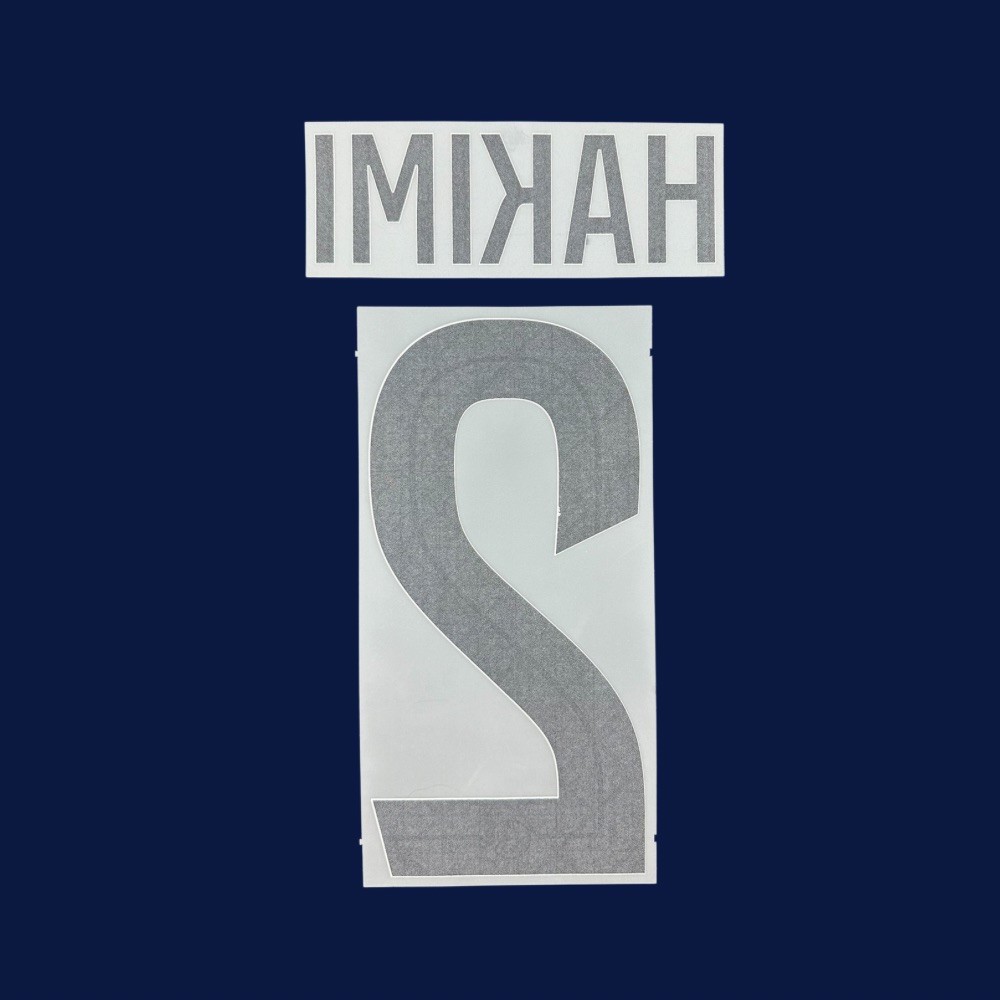 Official HAKIMI #2 UCL PSG Home 2025-26 PRINT | eBay