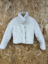 Alo Yoga Sherpa Snow Angel Jacket Coat Size Large White/Ivory