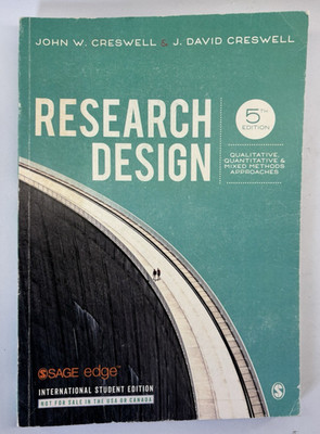Research Design: Qualitative Quantitative & Mixed Methods -International 5th ed