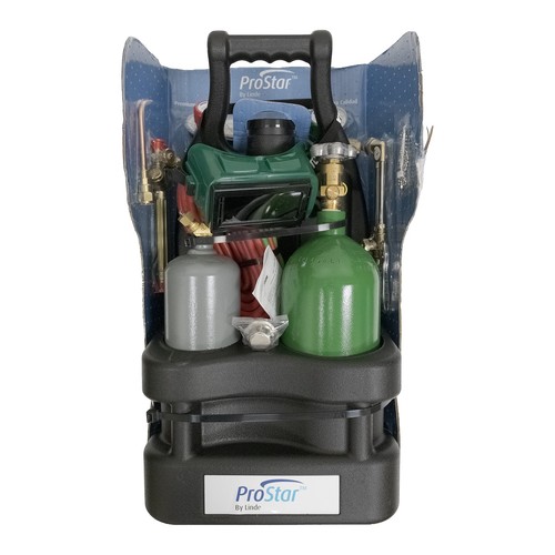 ProStar PRS21508 Oxy Acetylene Welding Cutting Torch Tote Kit Tanks 0384-1447