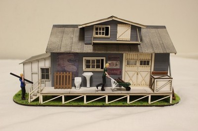 Menards O Gauge/O Scale Plumbing Supply Building