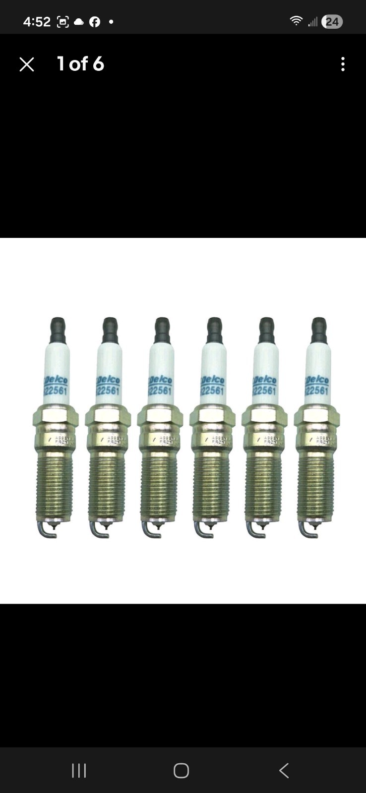 ACDelco Iridium 41-109 Spark Plugs x6 10-17 Buick Allure Cadillac CTS GMC Canyon