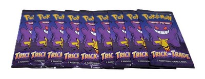POKEMON TRICK OR TRADE SET OF 9 BOOSTER PACKS, 27 CARDS TOTAL - NEW!