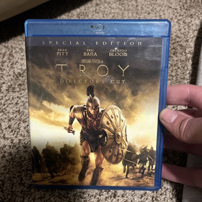 #ad #ad Troy: Director#x27;s Cut Blu ray 2004 Special Edition MINT Disc TESTED WORKING $10.35