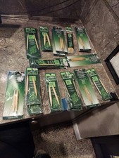 Clover Takumi Knitting Needles Bamboo Massive Lot. 30 Pieces