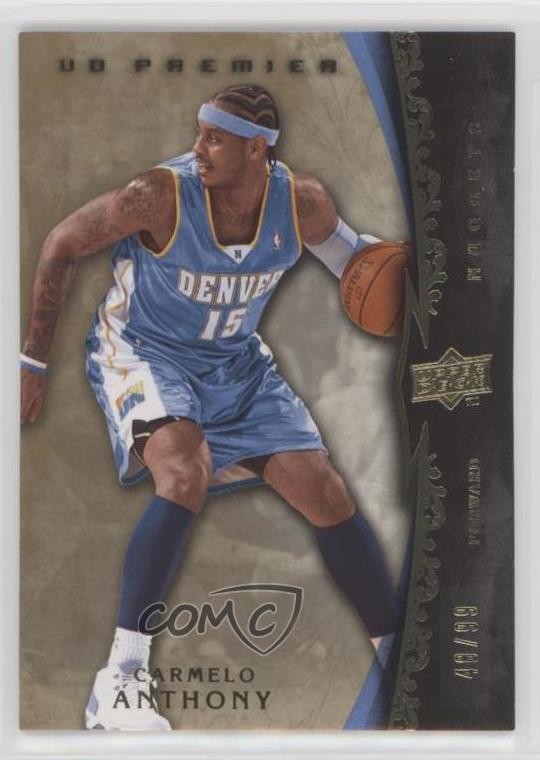 2008-09 Upper Deck UD Premier /99 Carmelo Anthony #36 HOF 4f5
