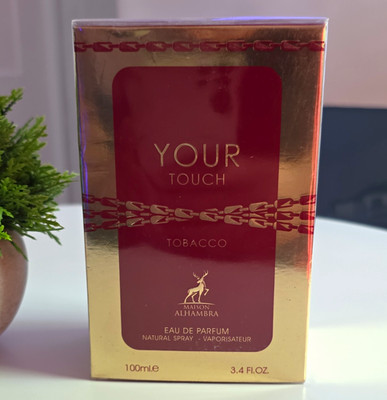 Maison Alhambra Your Touch Tobacco Eau de Parfum Spray, Regular Size 3.4 fl oz