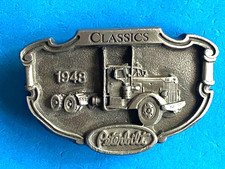 VINTAGE 1948 model 350 PETERBILT TRUCK BELT BUCKLE 379