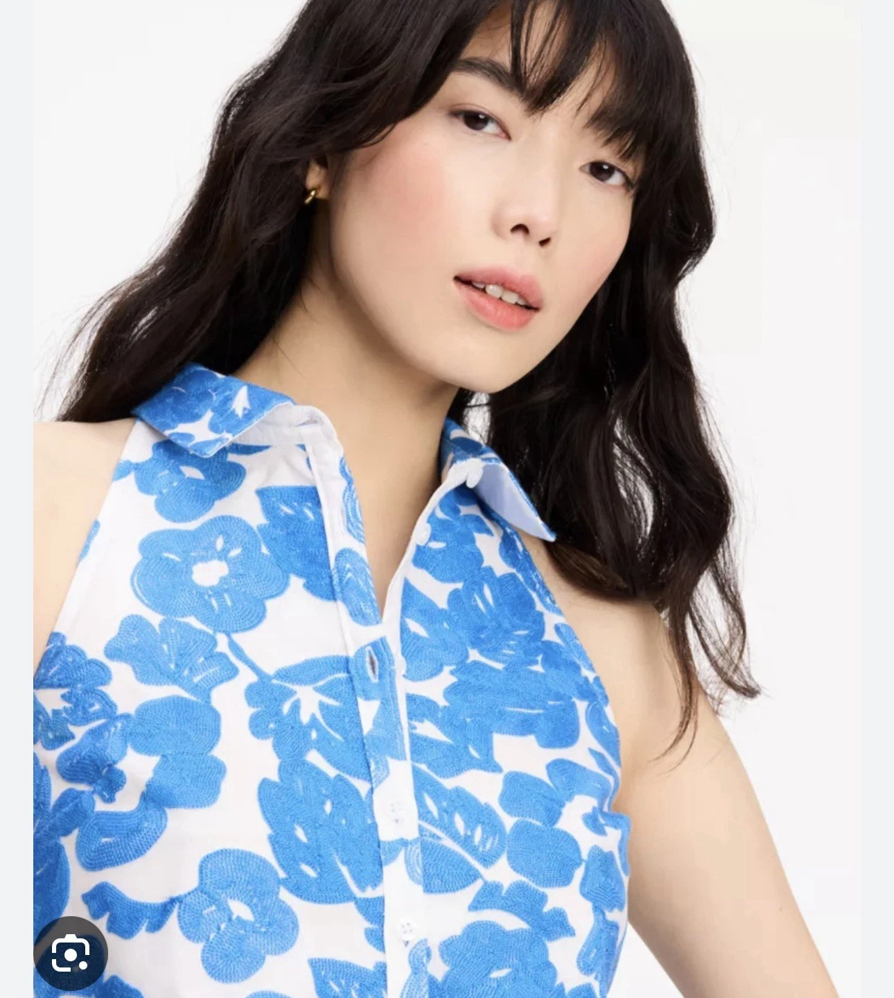 Abito Kate Spade Tropical Foliage Ricamato Taglia S