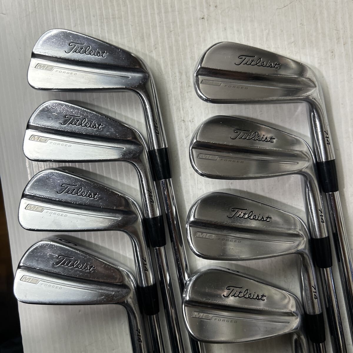 Titleist 714 MB 3.4.5.6.7.8.9.PW 8 piece set MODUS3 TOUR120 S flex