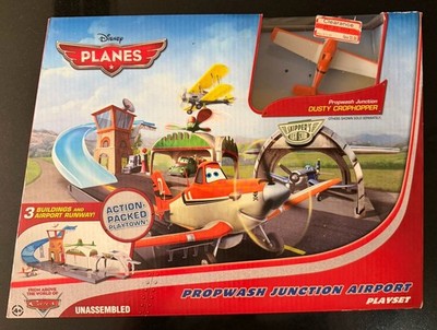 Disney Planes Cars Propwash Junction Airport Playset - Dusty