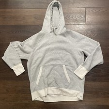 Champion Women s Hooded Sweatshirt; Gray; Women s Size Large