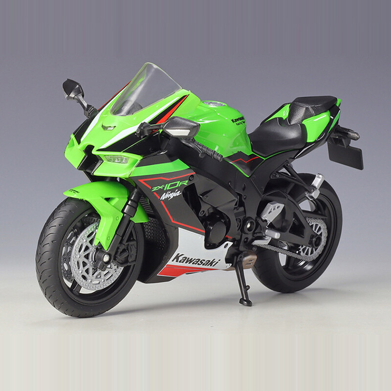 チィガー 1:12 2021 Kawasaki Ninja ZX-10R Motorcycle Model