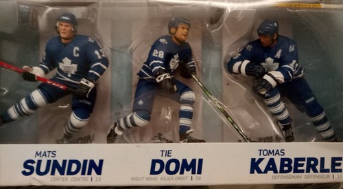 TORONTO MAPLE LEAFS 6" McFARLANE HOCKEY FIGURE SET SUNDIN / DOMI / KABERLE - Picture 7 of 7
