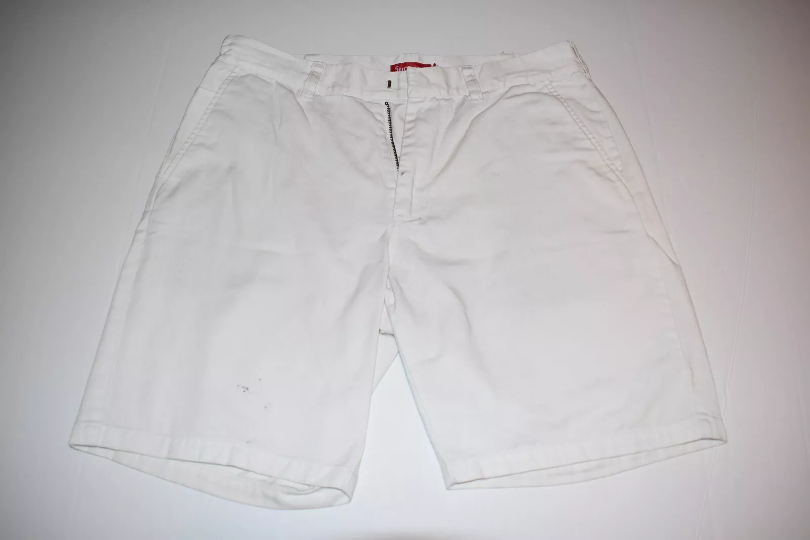 Short Supreme Jean, Blanc, Taille (34), RARE, DS, Occasion