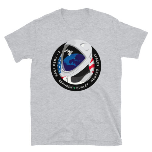 Mission Patch Crew Dragon Demo-2 NASA Spacex T-Shirt | US Space Force - Picture 2 of 13