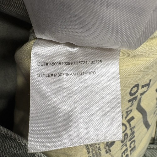 RVCA Men’s Jeans 32 Green Americana Relaxed Fit Raw Hem Cropped - Picture 6 of 11