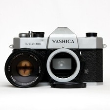 SERVICED  TESTED Yashica TL-Electro Yashinon 1.9 50mm 35 JAPAN GS GTN