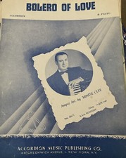 Lot Of 4 Vintage Accordion Sheet Music Booklets, W/ Vintage Pietro Deiro Courses