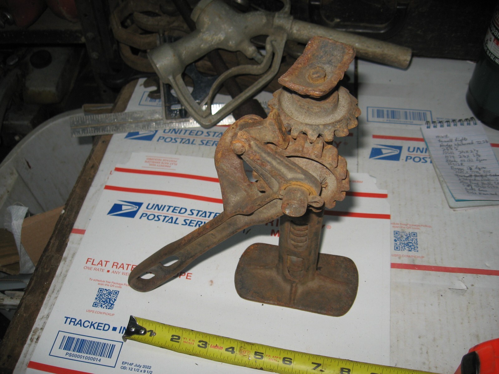 VINTAGE CAR JACK MODEL A FORD MODEL T FORD CARJACK SCREW JACK eBay