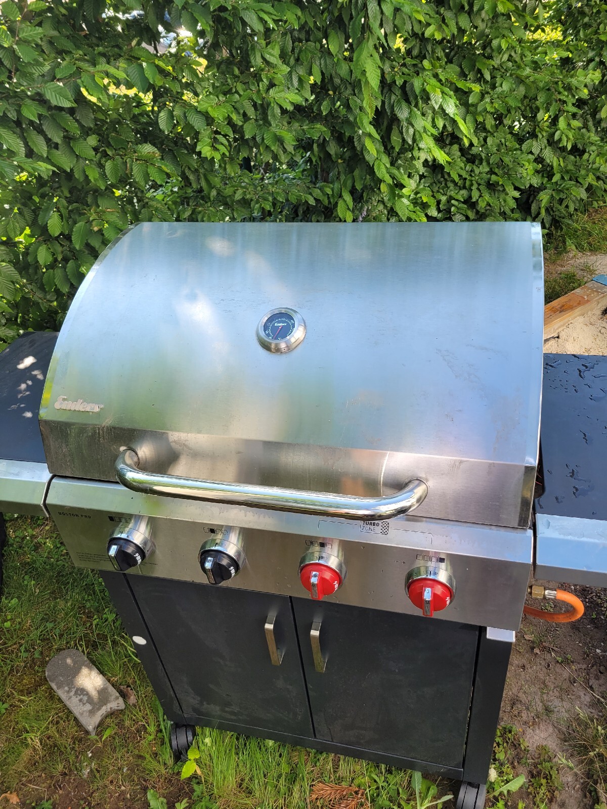 Gasgrill Boston Pro 4 R Turbo Ii Enders Gasgrill Boston Pro 4 R TURBO II gebraucht | eBay