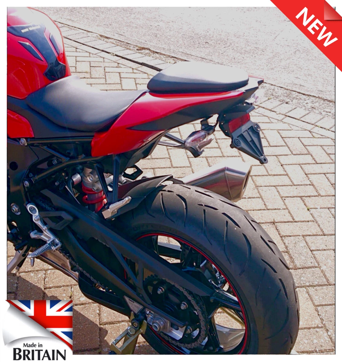 BMW S1000RR Tail Tidy Fender Eliminator 2019 2024. Retains BMW