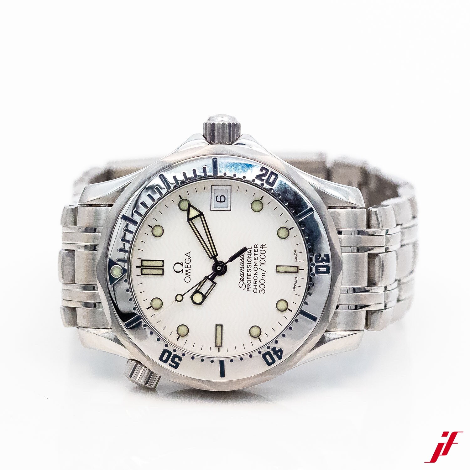 Omega Seamaster Professionel 36mm Stahl Ref. 196.1502 Quarz U=16cm  