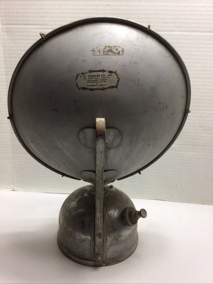 Calentador de queroseno Tilly A. W. Thacker Co linterna camping lámpara radiador Inglaterra Foto 3 de 4