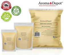 Ground Ginger Root Powder For Cooking Natural Raw Polvo de Raiz de Jengibre