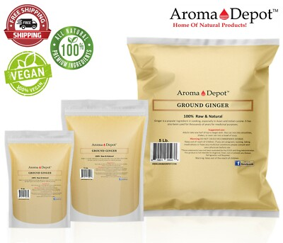 #ad Ground Ginger Root Powder For Cooking Natural Raw Polvo de Raiz de Jengibre $12.14