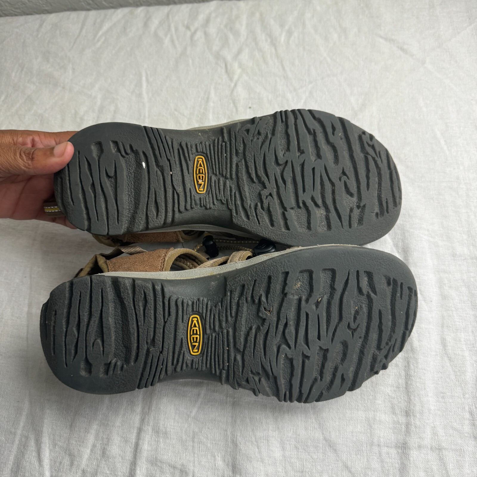 Sandali Keen Whisper donna US 7 marrone grigio impermeabili scarpe da trekking atletiche