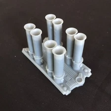 1:25 3d Printed SLA resin Hilborn intake manifold