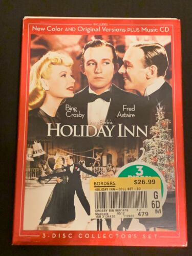 Holiday Inn (DVD, 2008, 3-Disc Set, Plus Music CD) Brand NEW Sealed! - 第 1/2 張圖片