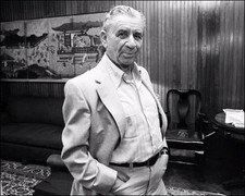 Meyer Lansky Photo 8X10 - Jewish Mobster Mafia New York 1982
