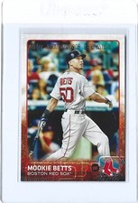 2015 Topps Series 2 Mookie Betts Future Stars #389 Boston Red Sox