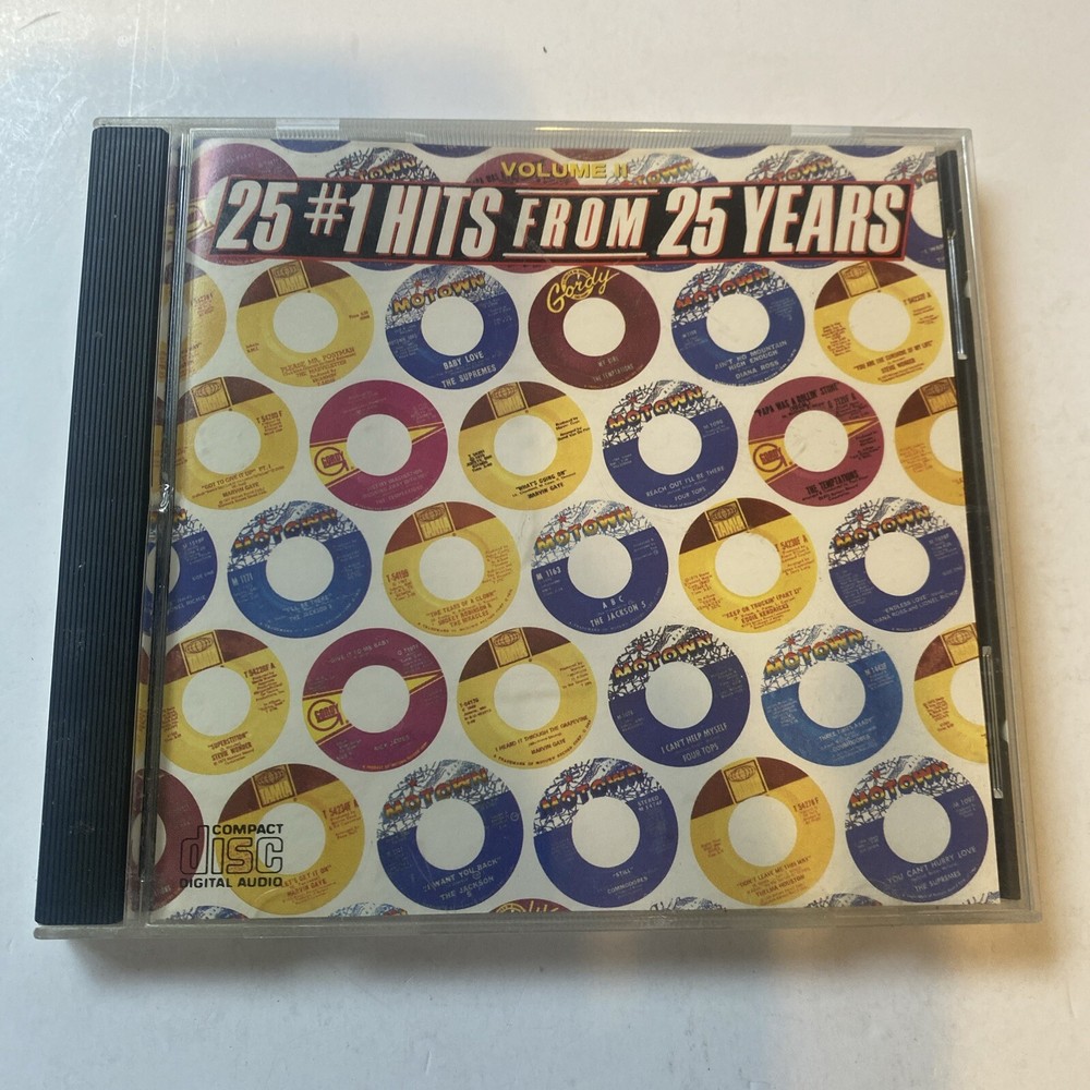 Motown  CD 25 #1 Hits From 25 Years Volume II Motown
