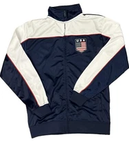 United States USA Officially Licensed Rhinox Track Soccer Jacket Size Medium