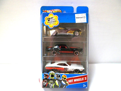 Hot Wheels 3 Pack-'70 Camaro/ Torino- Multi Pack