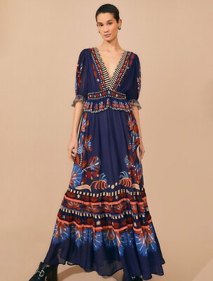 slim fit dress slacks Beige Palm Leaf Print Chiffon Dress - Maxi Dresses