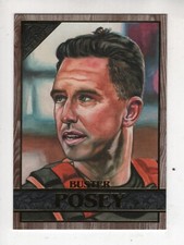 2020 Topps Gallery Wood Frame Buster Posey #124