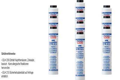 10x Liqui Moly LKW Langzeitfett KP2K -35 Lube Shuttle Schmierfett 400g