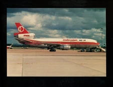 Aviation Airplane Airline postcard T.A.S. 021 DC10-30CF MAS