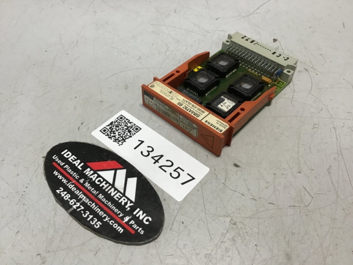 SIEMENS Memory Submodule 6ES5 375-0LA71 Used #91921 | eBay