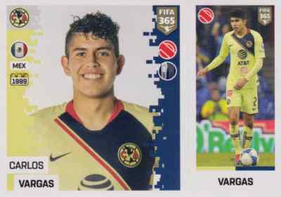 Panini Sticker Fifa 365 2019 Nr. 369 Carlos Vargas Club America NEUWARE Bild
