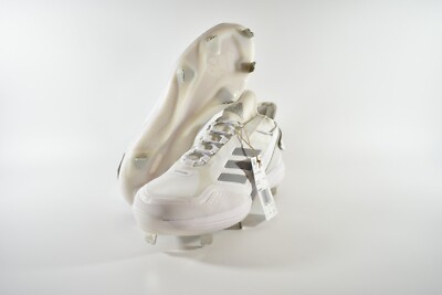 Size 10.5 White Adidas Icon 7 Boost Mens Metal Baseball Cleats S23847