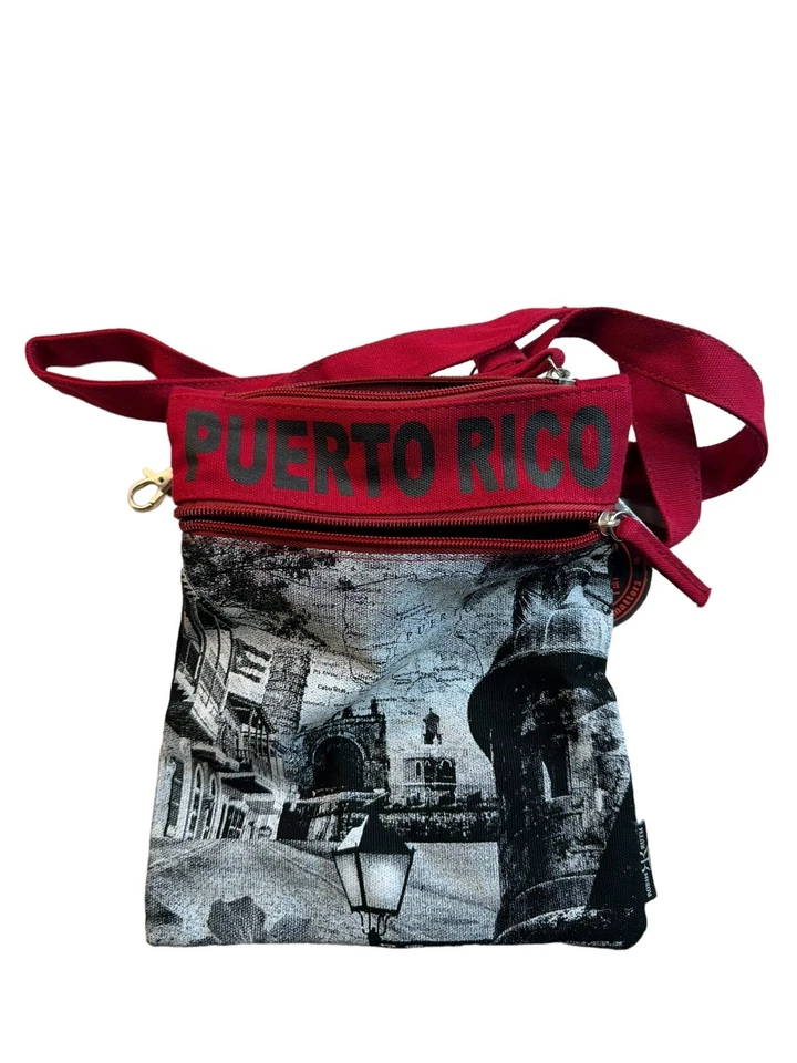 Robin Ruth Cross body bag With Print Of Puerto Rico Street New - Image 3 of 4